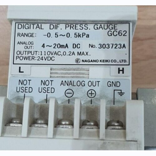 長野計器 GC62　NO.303723A→GC62-241-40P21xxxxxx　  10周