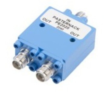 PE2020     2 路 SMA Wilkinson功率分配器，7GHz~12.4GHz，