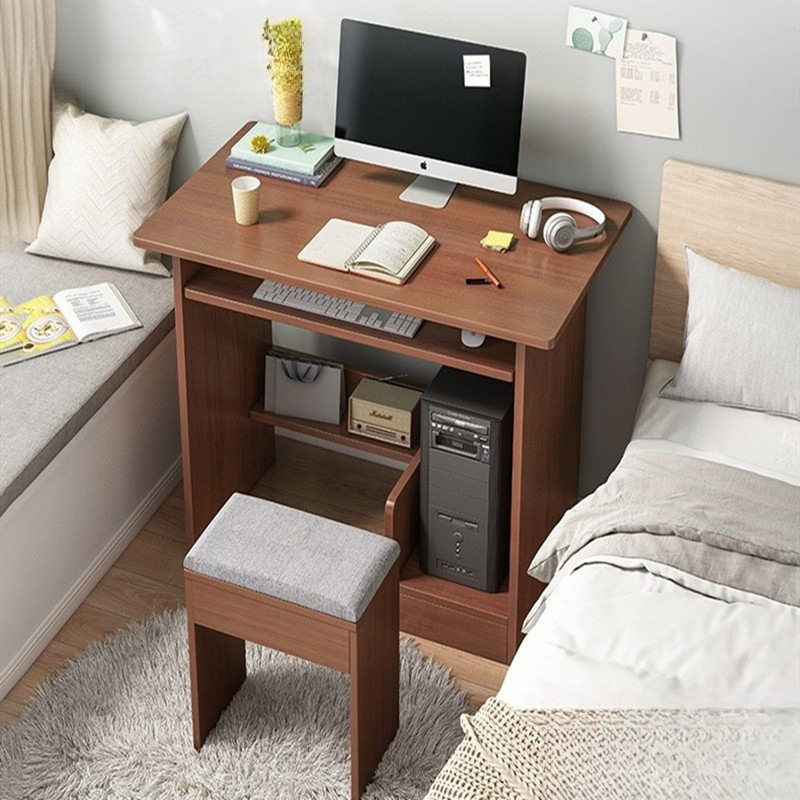 2026电脑台式桌单人小户型卧室带抽屉床边桌小尺寸书桌女孩卧室落