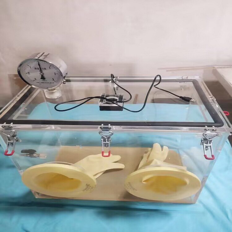 透明细胞培养箱有机玻璃细胞实验培养箱密封实验舱亚克力密封箱
