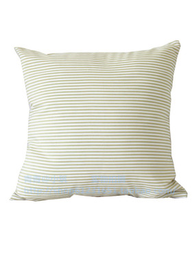 田园绿色涤棉大小格子条纹素色方沙z发腰枕靠垫靠枕抱枕套45 40 5