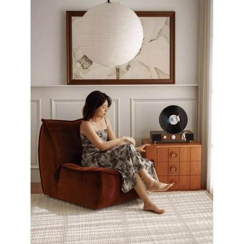 懒人沙发togo毛毛虫可睡可躺网红客厅阳台单人网红榻榻米休闲躺椅