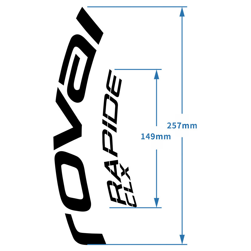 自行车贴纸公路车车贴ROVAL RAPIDE CLX车圈轮组装饰单车贴纸防刮