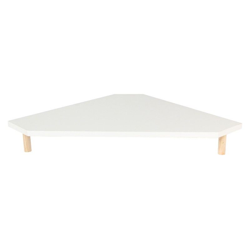 精选三角形电脑增高架办公室转角桌面收纳垫高台式显示器简易加高