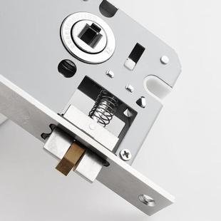 梅花锁体卧室门通用型木门锁体小50大5058家用静音锁舌不锈钢锁芯