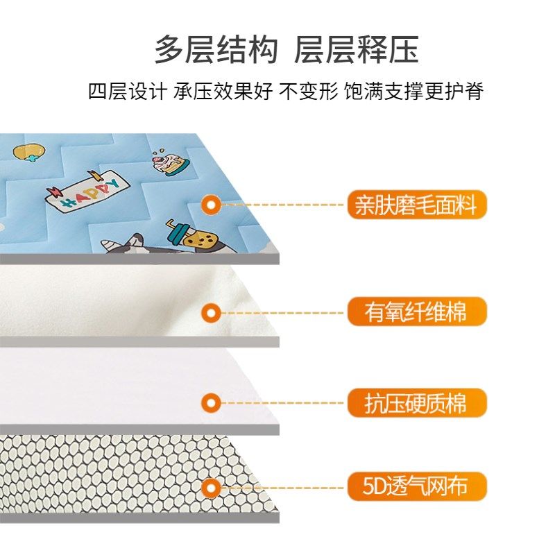 精选学生宿舍上下铺儿童床垫60宽65/70/75/80/85/90x170/180/190,床上用品,床垫/床褥/床护垫/榻榻米床垫,淘宝优惠券,粉丝福利购,淘宝优惠卷
