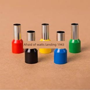 E95 25欧洲端子冷压针管型端子铜鼻针型端子座100个