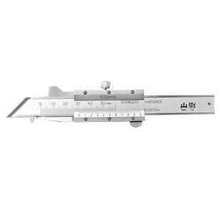 倒角卡尺倒角大小测量游标卡尺电子数显倒角规304560度