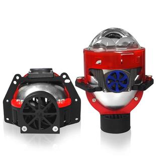 新款 激光透镜激光大灯75W双直射超亮远近一体汽车摩托车通