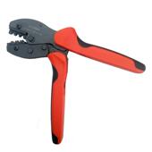 MC4连接器压线钳多功能棘轮省力压线钳公母端子卷边钳高碳钢