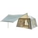 16.2平小屋脊小屋折叠公园野营充气帐篷免搭建速开天幕遮阳