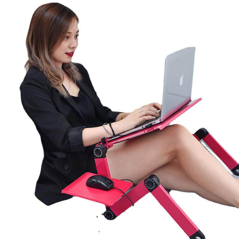 床上电脑懒人桌可升降折叠伸缩放笔记本支架躺着看办公用的悬空支