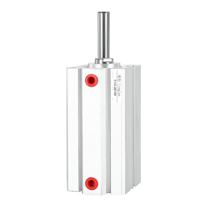 SDA薄型气缸40迷你小型X气动20/253/32/50/6/8010X15X2530X60X7*0