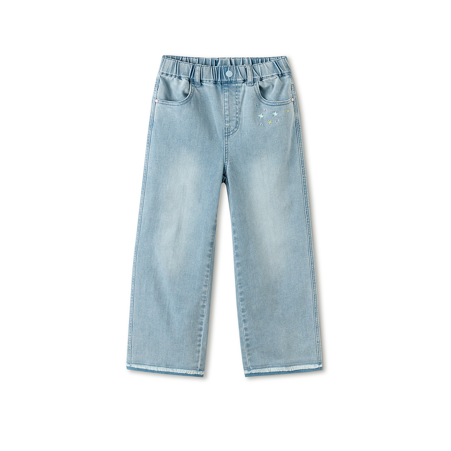 【商场同款】巴拉巴拉童装女童长裤直筒牛仔裤2026春新款绣花甜美,童装/婴儿装/亲子装,儿童牛仔裤,淘宝优惠券,粉丝福利购,淘宝优惠卷