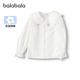 纯棉衬衣时尚 巴拉巴拉童装 2025秋装 新款 女童长袖 衬衫