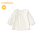 春装 宝宝针织上衣女童婴儿T恤2026新款 商场同款 巴拉巴拉童装