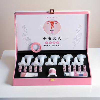 私密艾灸美容院专用套盒女性私处保养暖宫寒妇科调理硅胶导管家用