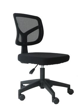 办靠公W2101室会议室家用网面电脑习椅小写型背学椅小学生字无扶