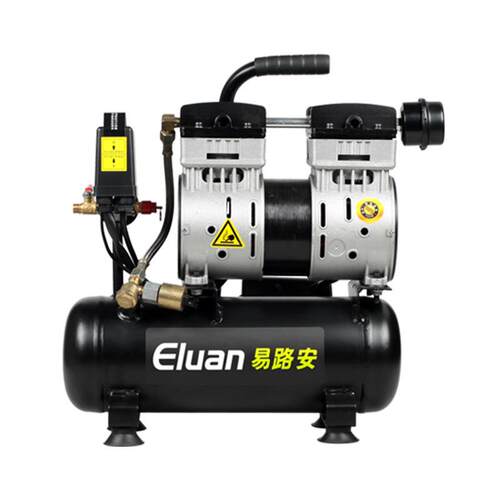 易路安ED8L无油静音冲气泵小型木工喷漆泵220V空气压缩机现货