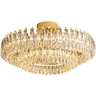 客智厅灯天精灵能卧室吸顶水晶灯具KCX现猫代灯简约轻奢餐厅全屋