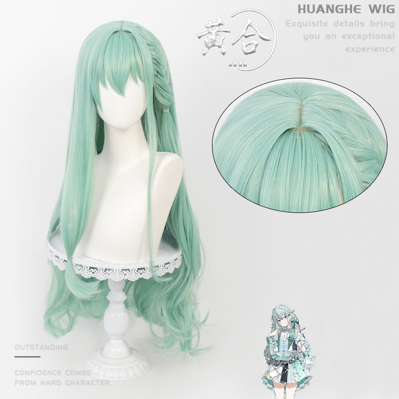 草薙宁宁cos假发侧编发仿真头皮