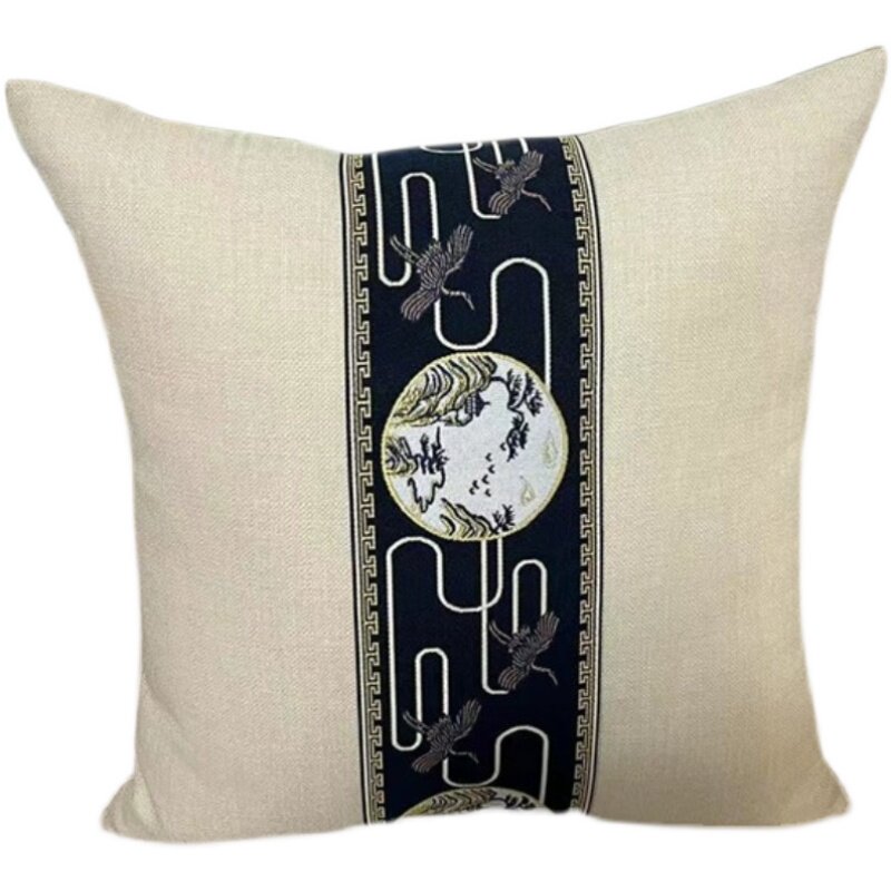 中式红木罗汉床垫子实木家具沙发坐垫防滑套罩V五件套带靠背