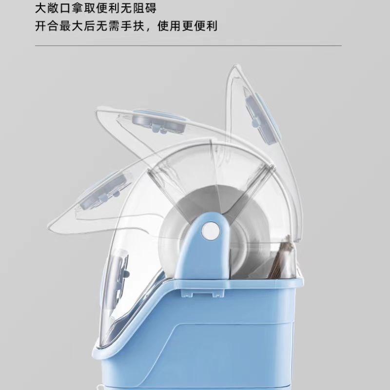消毒碗柜家用碗架沥水厨房置物架小型放碗盘碗P碟收纳架碗筷收纳
