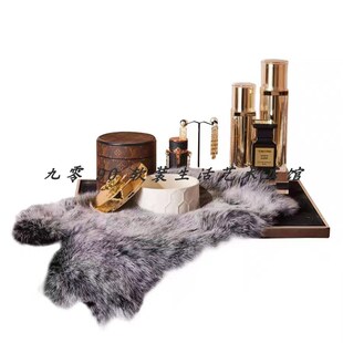 摆设道具装 软装 饰品 样板房敞开衣帽间卧室x梳妆台摆件女套装 九零