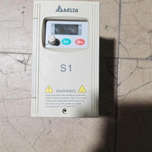 测试好发货 220V 拆机台达变频器S1 0.75KW