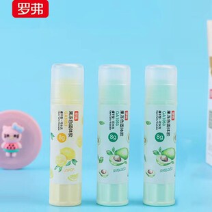 新款 果冻胶棒固体胶学生用糖果色8g透明儿童手工用固体胶棒PvP