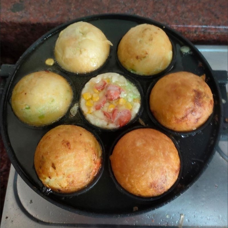 多功能不a粘7孔鸡蛋仔烘焙盘章鱼小丸子蛋糕模具易脱圆孔烘焙烤盘