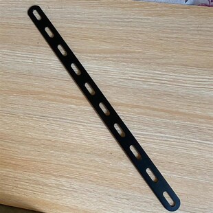 扁铁条带孔钢条长直条加固定条镀锌有冲孔铁片多孔角铁电动车配件