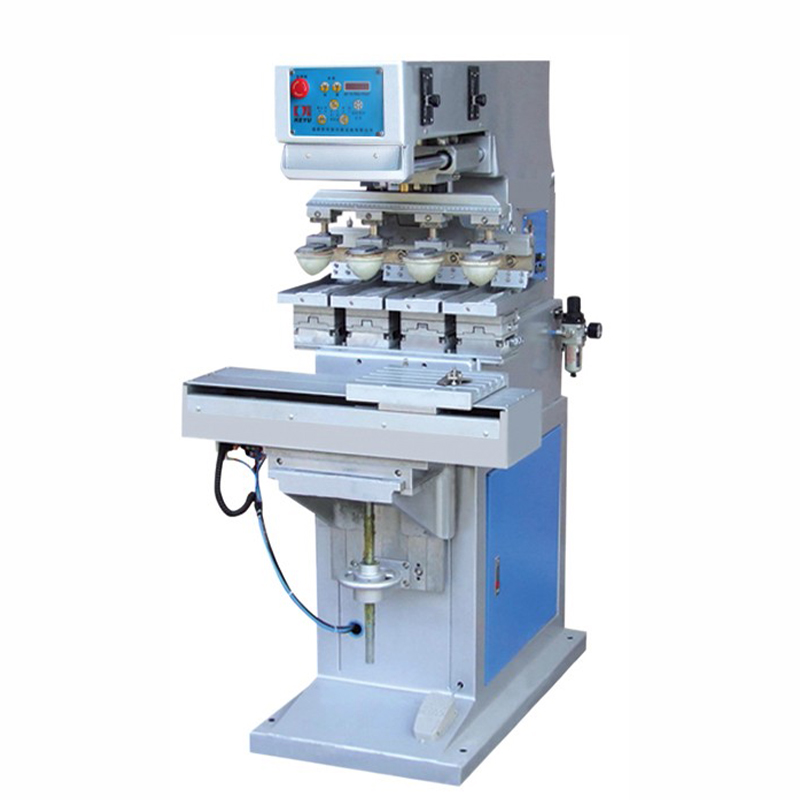 东莞现货单d色双色四色六色移印机保修一年全自动转盘移印机厂家