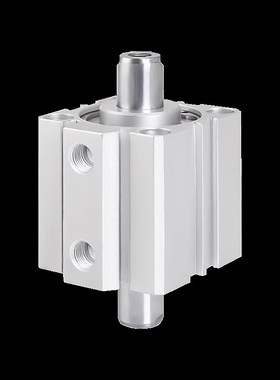 亚德客型双轴复动型薄型气缸SDAD12/16/20/25X100X150X200X300S