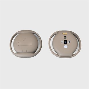 动态心率HRV血氧血压体温监测手环支持Ble和AOA定位