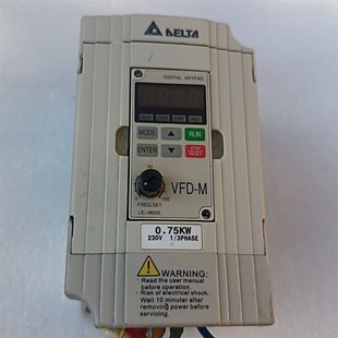 台达变频器VFD 3相 M0.75KW230V1