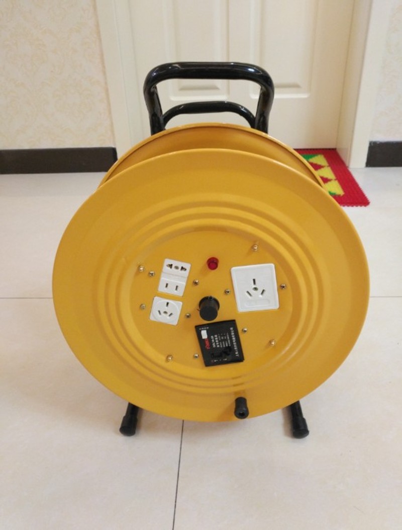 大盘移动 轮式h 220V 电缆盘 绕线轴 卷线盘 可绕120米线
