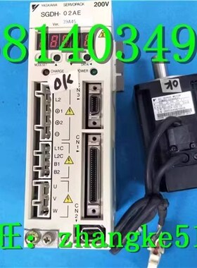 伺服电机SGDH-02AE+SGMAH-02AAA21拆机包好现货 议价