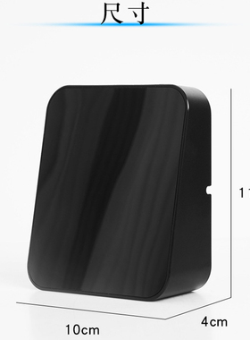 挂钟夜光镜面时钟ins桌面钟表时间表摆台式摆件ledY数字电子闹钟