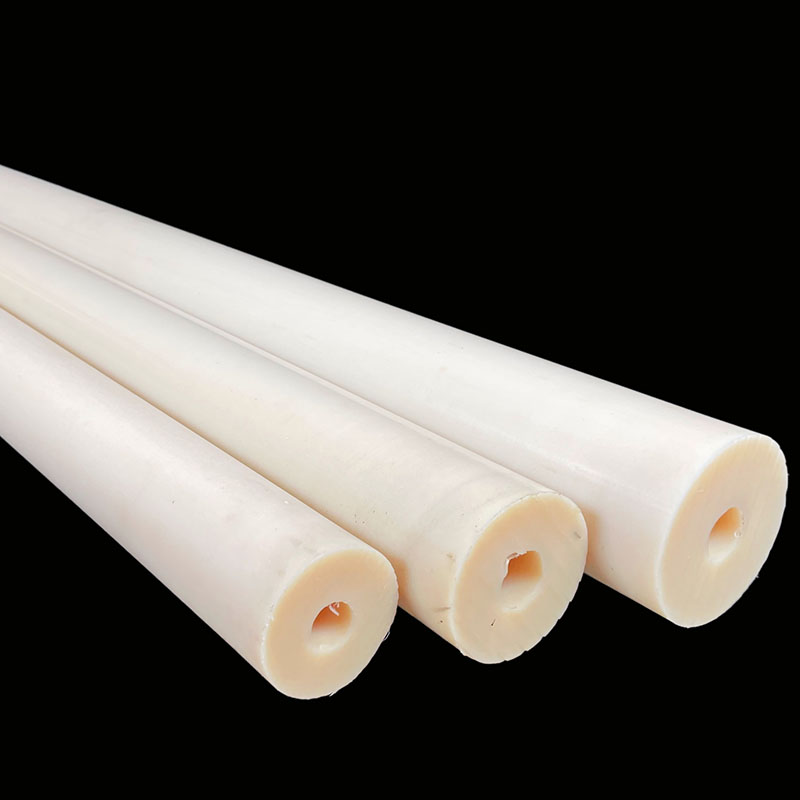 MC尼龙管空心尼龙棒空心圆柱大直径耐磨PA66尼龙轴套管衬套可加工