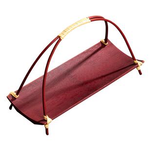 围炉煮茶干果糕点盘托盘点心摆放果盘竹编中式提篮九宫格分格盘子