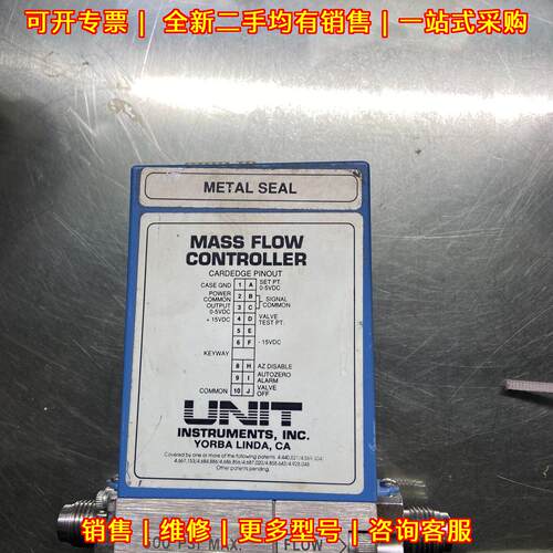 UFC-1660 质量流量控制器 N2 10SLM UNIT流量计议价维修