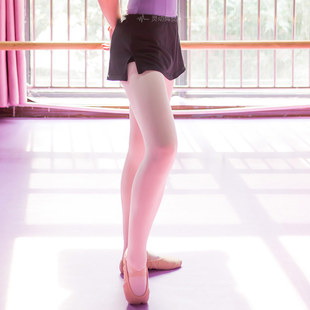 速发体蕾舞裙带短裤练功裙裤体操服打底裤形蹈裤舞芭半身裙短裙成
