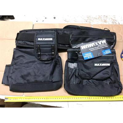 19年产出口欧美 重型 工具包  带腰带  品牌 MAXIMUM 料耐磨