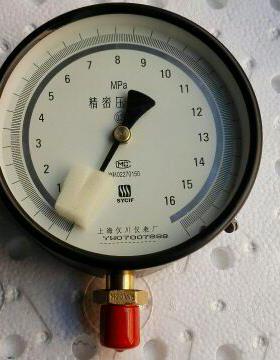 带调零装置精密压力表 标准压力表 yb-150b 0～16mpa 精度0.25级