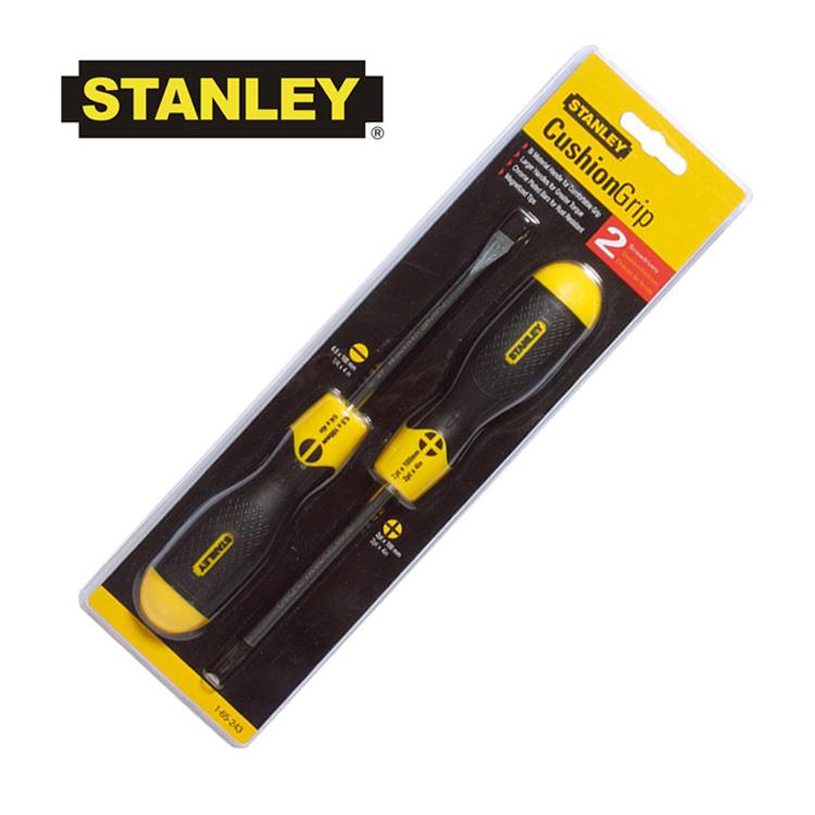 STANLEY/史丹利螺丝刀一字/十字螺丝批带磁力批头起子2件装两件套