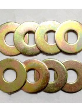 GB97镀彩平垫/平垫圈/黄色垫片/介子/圆平垫M3M5M6M8M10M12M16M20