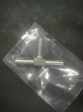 VCR超纯净接头加长三通1/4-6.35加长自动焊三通英制BA-EP级抛光