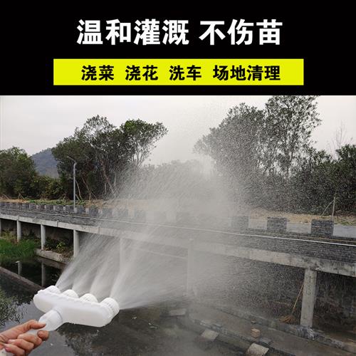 浇水喷头农用园林艺浇菜浇地浇花育苗水泵花园大棚雾化洒水枪神器