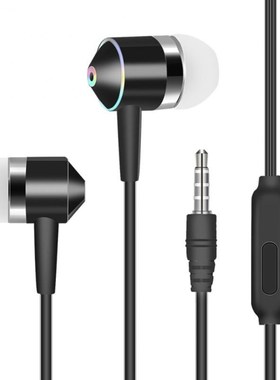1pcs Multi color In ear Mobile Phone Headset Line Control S